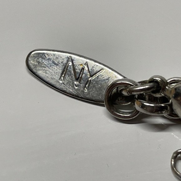 New York & Company Bold Bib Necklace with Gunmetal Tone Beads Adjustable N21 - Picture 10 of 12